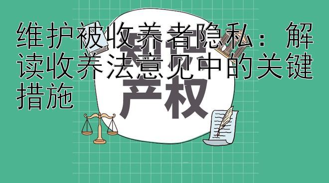 维护被收养者隐私：解读收养法意见中的关键措施