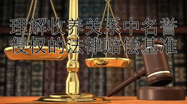 理解收养关系中名誉侵权的法律赔偿基准