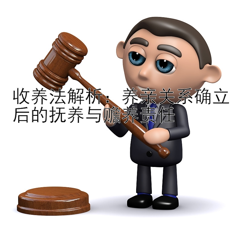 收养法解析：养亲关系确立后的抚养与赡养责任