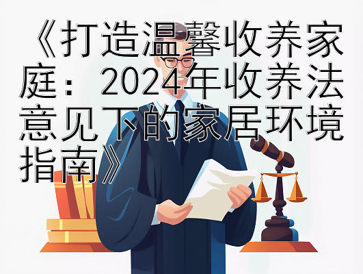 《打造温馨收养家庭：2024年收养法意见下的家居环境指南》