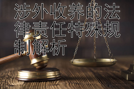 涉外收养的法律责任特殊规制解析