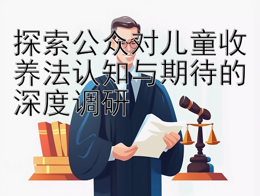 探索公众对儿童收养法认知与期待的深度调研