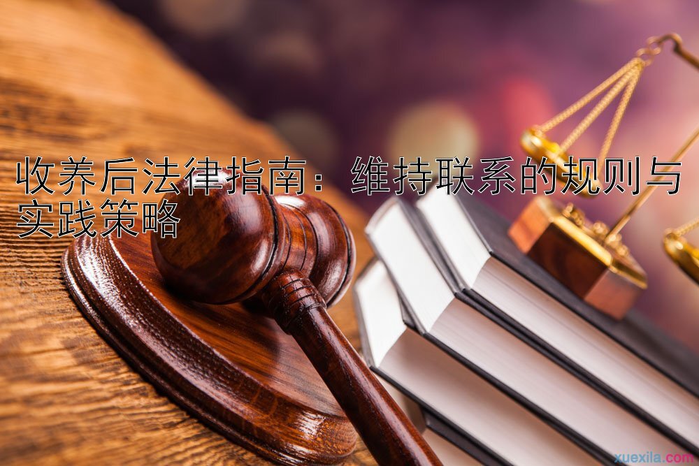 收养后法律指南：维持联系的规则与实践策略