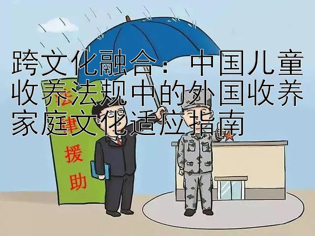 跨文化融合：中国儿童收养法规中的外国收养家庭文化适应指南