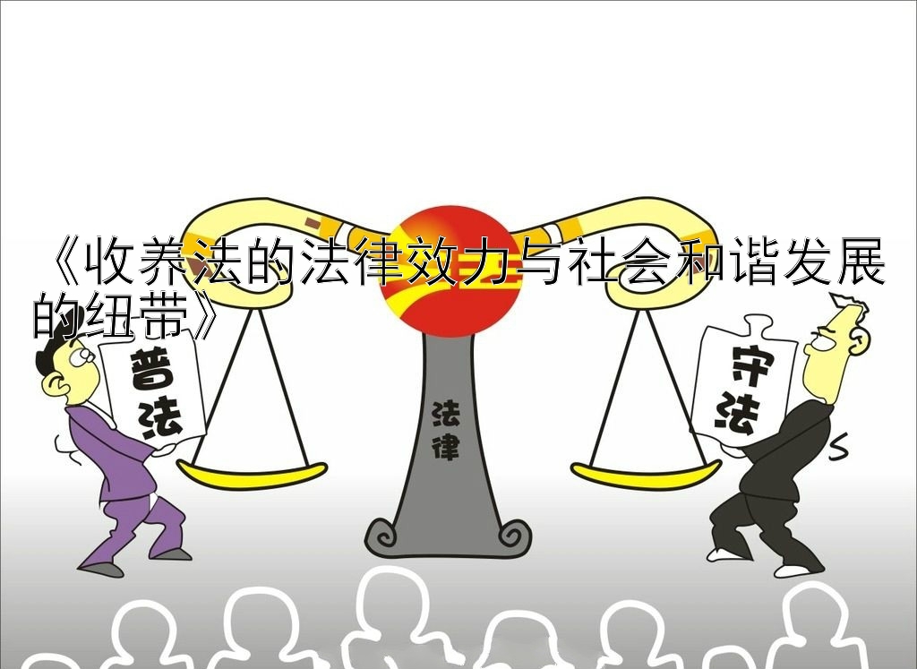 《收养法的法律效力与社会和谐发展的纽带》