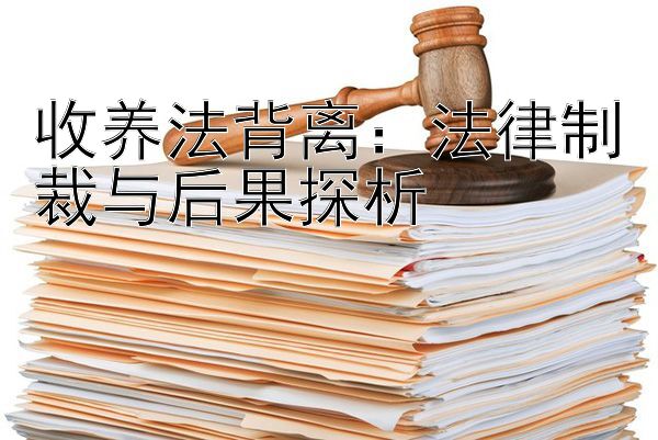 收养法背离：法律制裁与后果探析