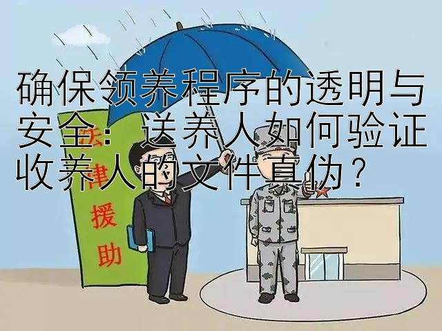 确保领养程序的透明与安全：送养人如何验证收养人的文件真伪？