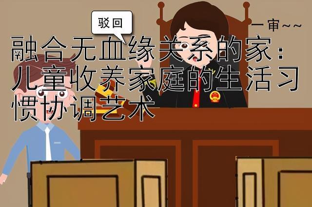 融合无血缘关系的家：儿童收养家庭的生活习惯协调艺术