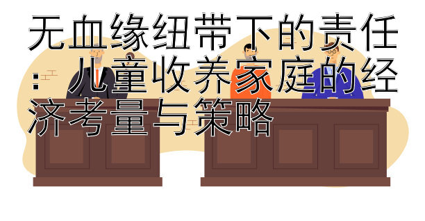 无血缘纽带下的责任：儿童收养家庭的经济考量与策略