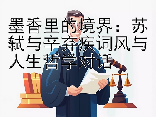 墨香里的境界：苏轼与辛弃疾词风与人生哲学对话